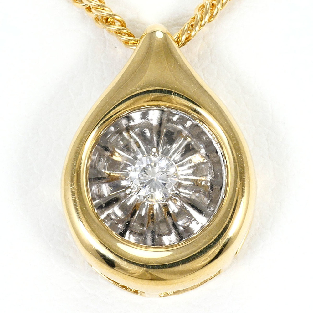 VINTAGE 18k Gold Diamond Necklace
